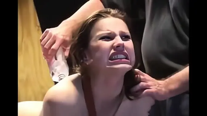 Tight brunette Hazel rides and gets creampied