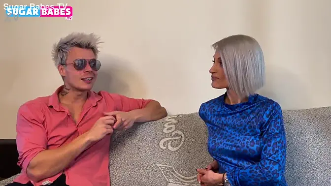 Greek MILF Rafaella Bella's first porn scene