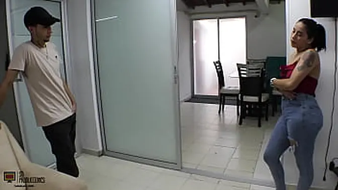 Teen gets fucked by stepmom in exchange for a trip