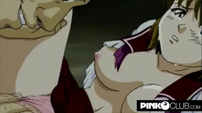 Japanese cartoon with teen getting deflowered with Italian audio