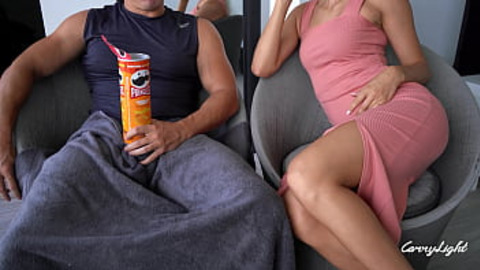 Mommy's little helper gets a sweet creampie