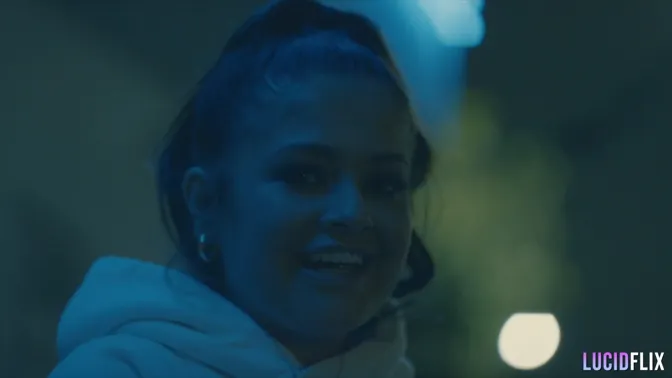 Two men share intimate moment in The Diner