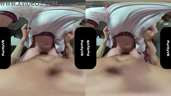 Sensual blonde milf Dominique rides and blows big cock in her bedroom