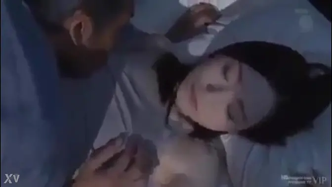 Japanese MILF sucks husband's cock