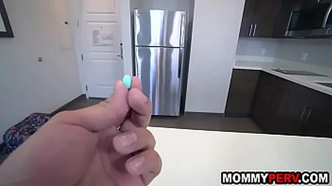 Stepson's POV: sexy redhead milf gets fucked after stepdad's blue pill