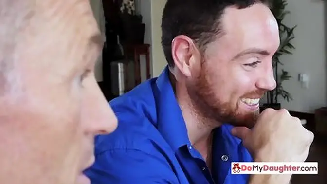 Teen girls gang up on daddies for wild bang session