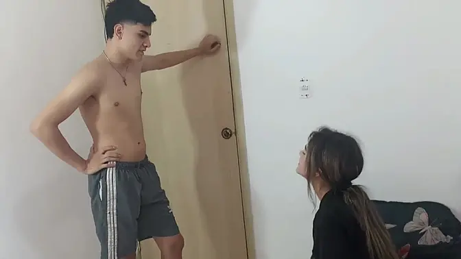 Latina teen takes deepthroat and rides cock for cash