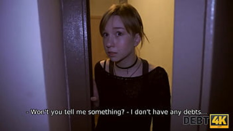 DEBT4k Teen's sole escape from financial ruin is getting brutally ravaged by debt collector