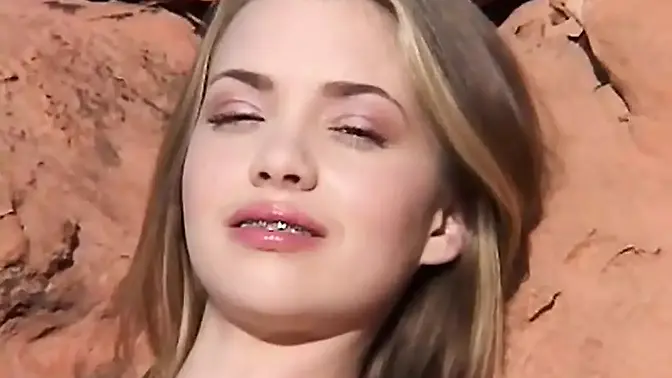 Little April masturbating hard