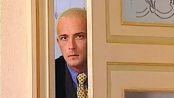 Big-Titted Babe Gets Triple Teamed in a Hardcore Threesome