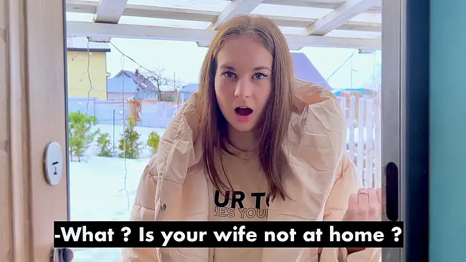 Cheating wife tricks 18yo for POV blowjob and fucked