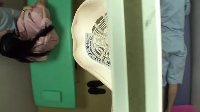 Asian MILF gives blowjob and rides cock in cowgirl