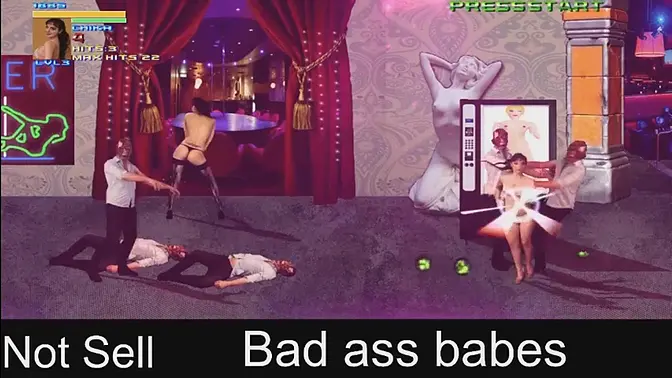 Steamy game of bad ass babes