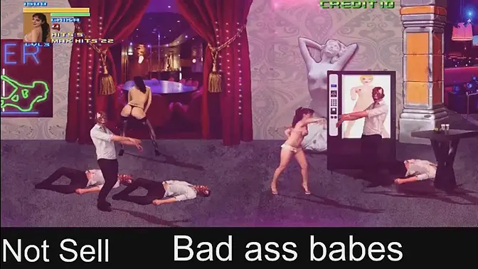 Steamy game of bad ass babes