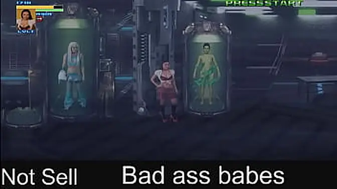 Steamy game of bad ass babes