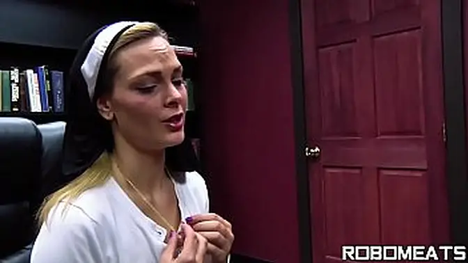 Virgin nun gets fucked hard in time-stop scenario