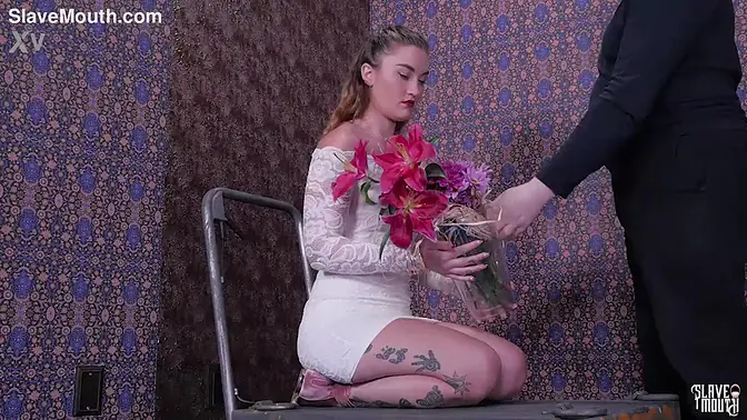 Rough facefucking and degrading treatment for big-ass babe Kat Monroe