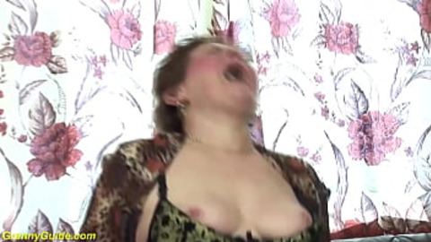 Rugged young buck ravishes curvy cougar granny in intense canine-style romp