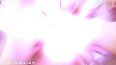 Dirty Sofy gets destroyed by giant DAP, swallows, and gapes, ending in sweaty anal👌 bang fest