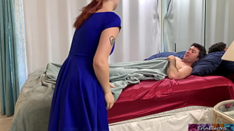Step-aunt's filthy incestual depravity fuels step-nephew's darkest desires