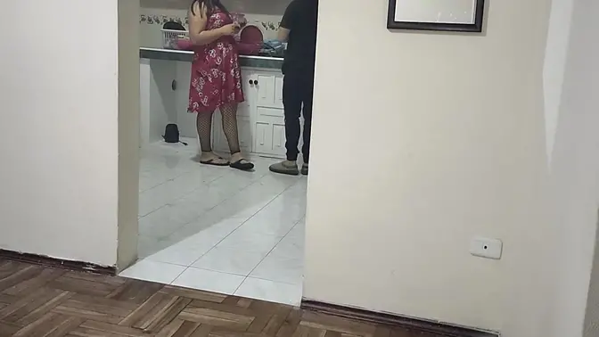 Latina wife cheats with best friend during hard doggystyle sex