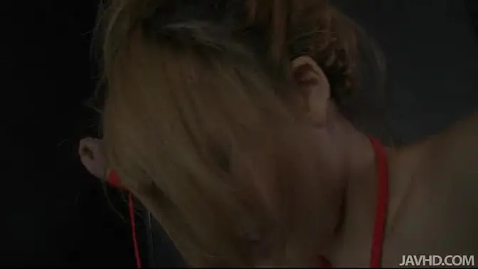 Amateur babe gives sloppy blowjob and rides cock