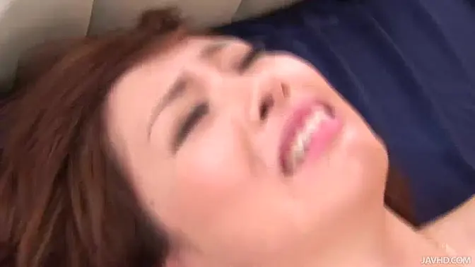 Cum-filled day with busty brunette