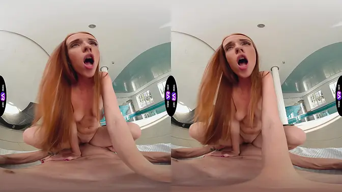 Innocent cutie seduces random guy in public