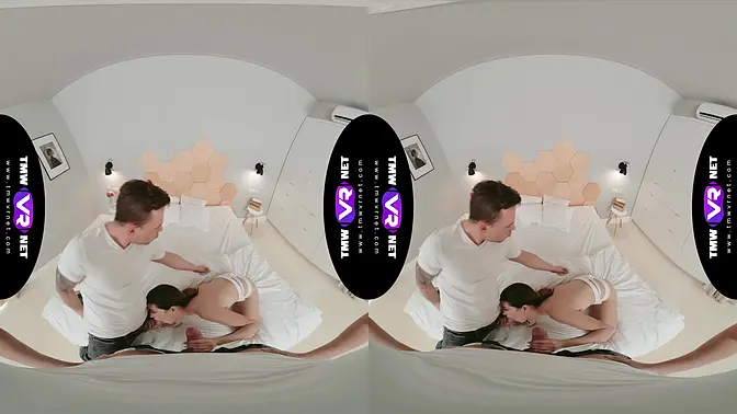 Two best friends share a hot babe