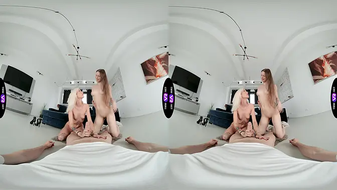 Naughty girlfriend lends her boyfriend to her best friend