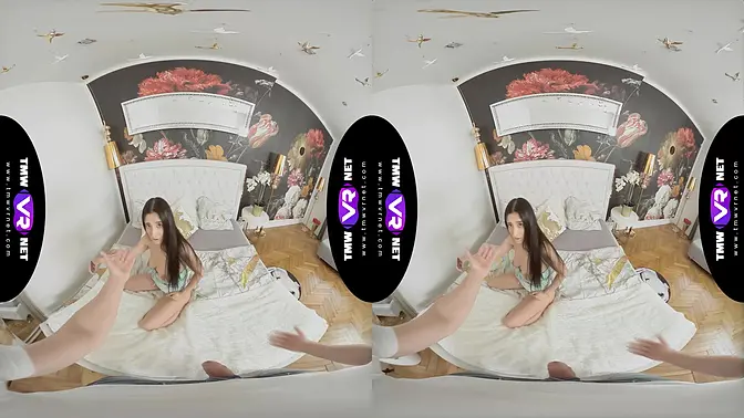 She's the one getting my cock sucked