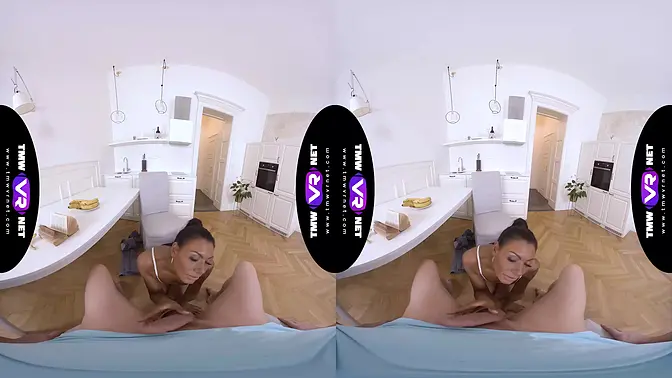 Choosing between a juicy banana or a stiff dick