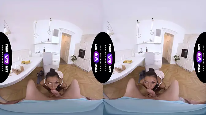 Choosing between a juicy banana or a stiff dick