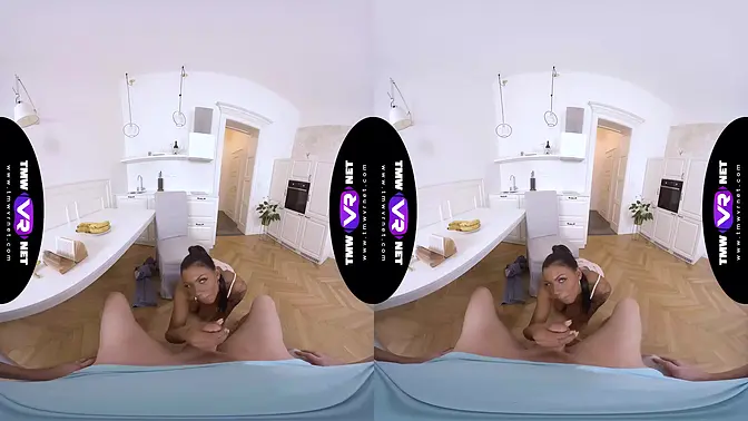 Choosing between a juicy banana or a stiff dick