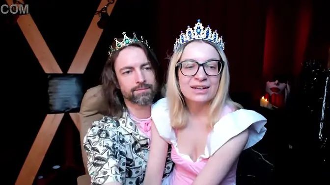 Cute blonde streams her sexy dance for her man