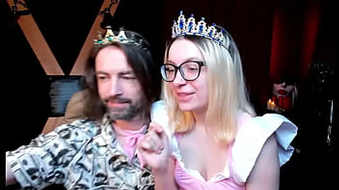 Cute blonde streams her sexy dance for her man