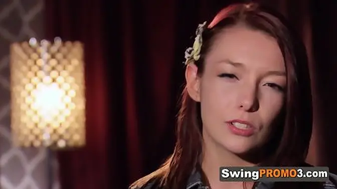 Conservative couple turns wild at the swing house