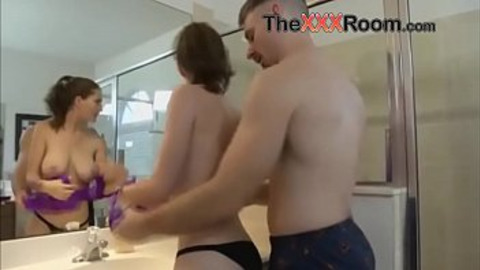 Mom's little step daughter Molly Jane gets ravaged anally and faces her juices
