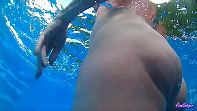 Nice Weather, and Sex in the Pool Water 