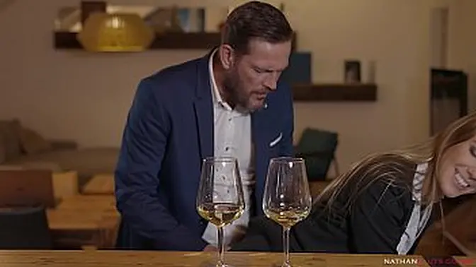 Czech starlet Alexis Crystal gets big dick in office