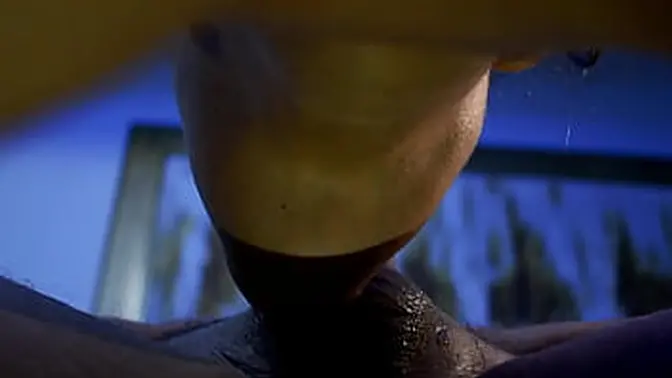 Latina amateur deepthroats and cums on big dick