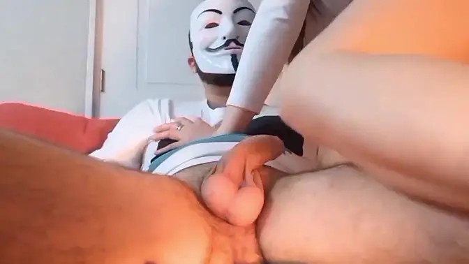 Hot Latina teen gives sloppy blowjob on cam