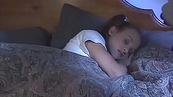 Real dream or dream reality? Hot babe sucks and rides cock