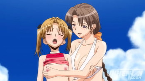 Mom's Naughty😈 Little Secret🤫: Lustful Beach Fun with Distant Niece, Uncensored Lewdness Unhindered