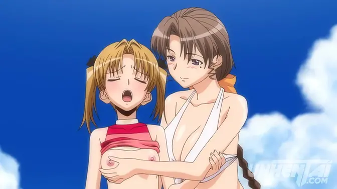 Beach encounter leads to stepmom's creampie pleasure