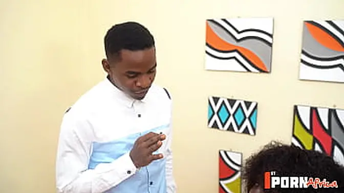 Office babe gets busted in the act