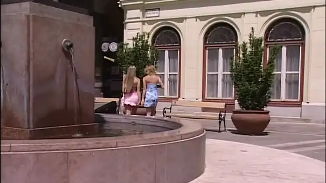 Stunning Italian girl with small boobs gets her asshole closeup