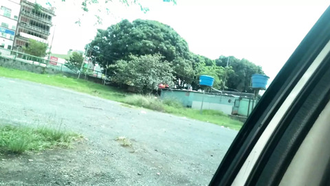 Blowjob and hand-job in the parking lot, getting sloppy seconds of furious spurting