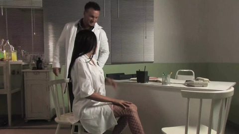 Doc's Naughty😈 Nurse Gets Pounded, Ripped, and Creamed in Her Official Flesh Office