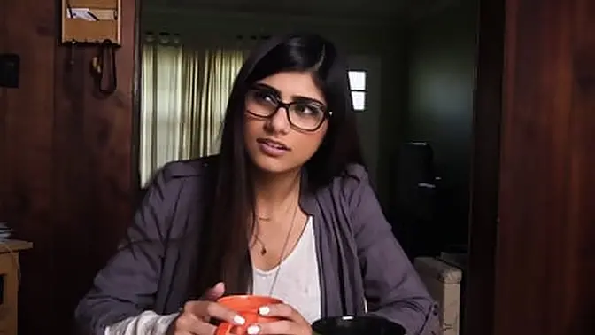 Mia Khalifa's First Monster Cock Threesome